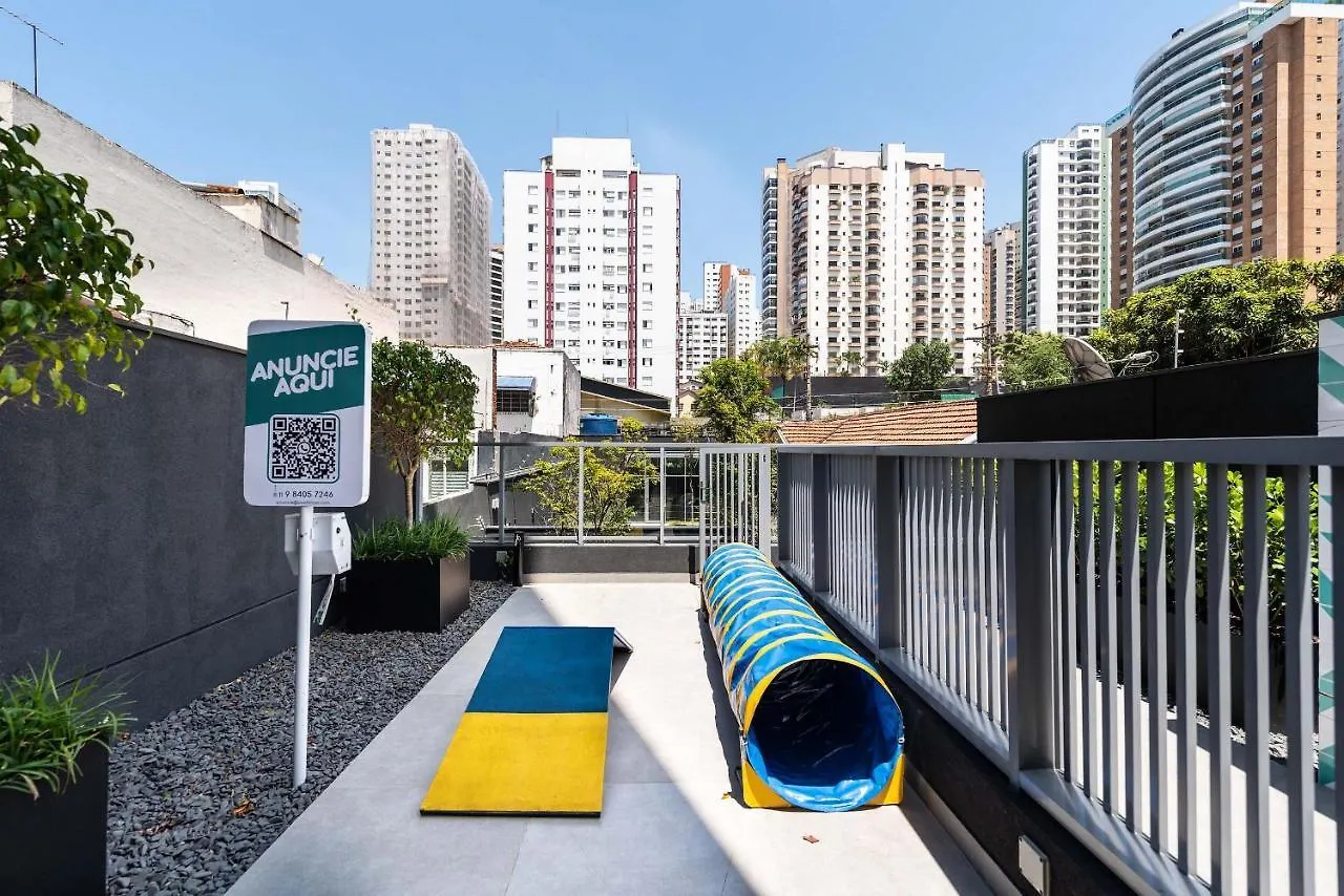 Vs12 Studio Para 4 Pessoas Prox. Allianz C/ Vaga Sao Paulo Apartment